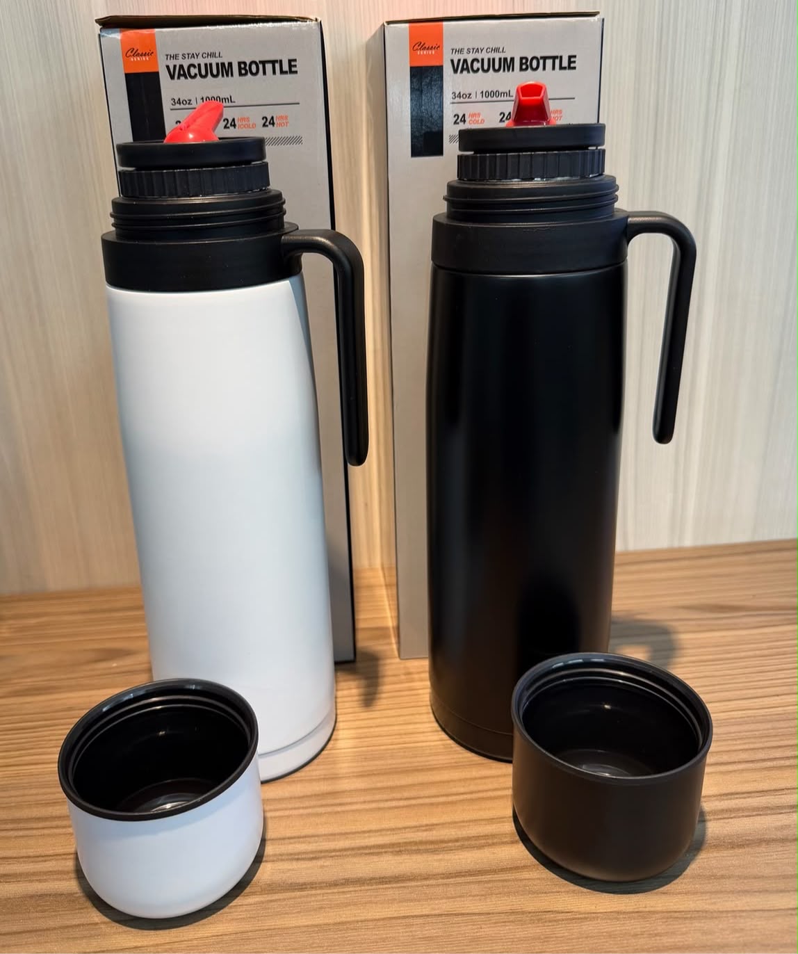 Termo 1 L con vaso · Caja x30