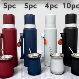 Termo 1,2 L con guampa 260 ml · Caja x24