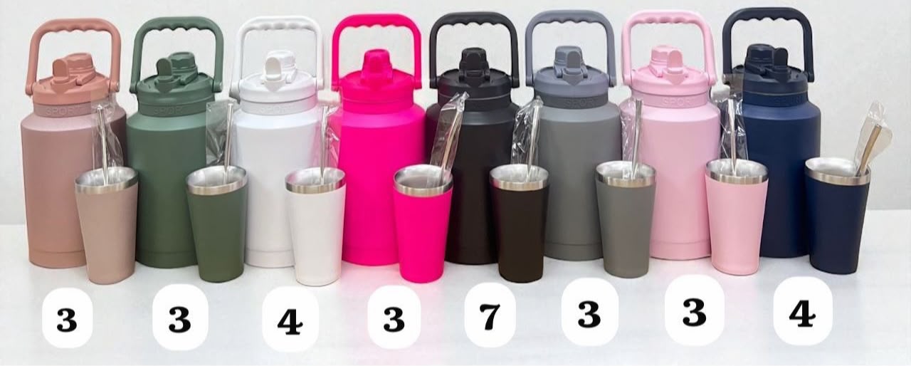 Termo 1,35 L doble pico con guampa · Caja x20