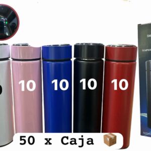 Vaso cafetero 500 ml con display LED · Caja x50
