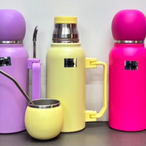 Termo 1 L con guampa · Caja x25
