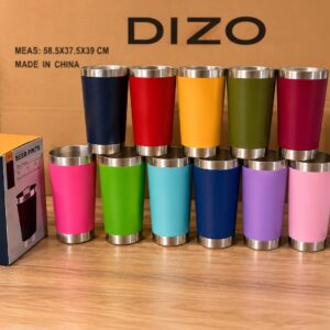 Vaso térmico 473 ml surtido · Caja x75