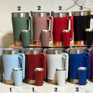 Jarra térmica 1,9 L con guampa 140 ml · Caja x16