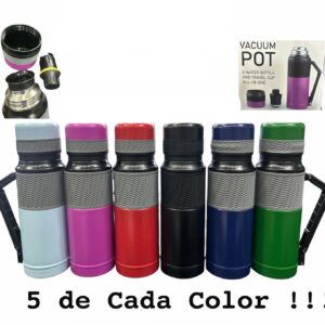 Termo 1 L con manija y guampa · Caja x30