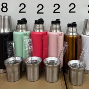 Termo 1,2 L un pico con bombilla · Caja x30