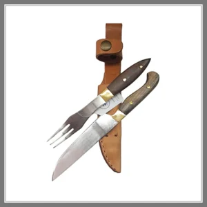 Jgo Asador Criollo 11 CM Cuchillo/Tenedor Lgo Total 23cm - Madu