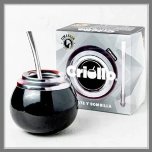 Mate de Ceramica Criollo con Bombilla - Madu