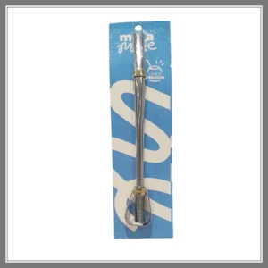 Bombilla de Acero Inoxidable con Estribo/Resorte Inox.17cm - Madu