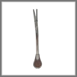 Bombilla Pala Ancha Boq Corona Acero Inox - Madu