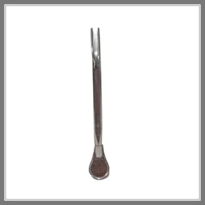 Bombilla Pala Ancha Plana Acero Inox 17 CM - Madu