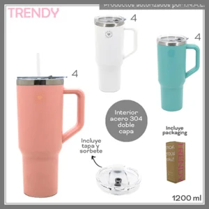 Vaso Termico Trendy 1200ml - Madu