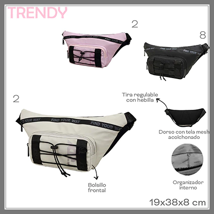 850-22768 RIÑONERA TRENDY