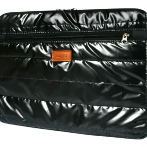Funda Notebook Matelasse Estuche Resistente Organizador Madu Negro