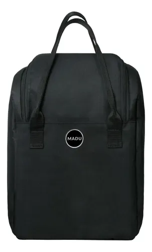 Set Matero Mochila Austral Neceser Ecocuero Impermeable Madu Negro - Image 2