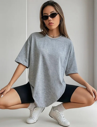 Remera Oversize Aesthetic Lisa 100% Algodón Calidad Premium - Image 8