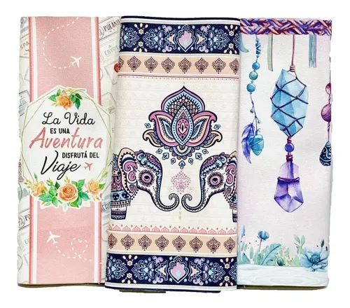 Funda Para Termo Bala De 1 Lt Muchos Colores Y Diseños Madu Blanco
