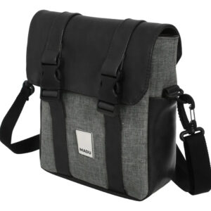 Bandolera Porta Celular Rustica Unisex Adventure Madu Color Gris - Negro