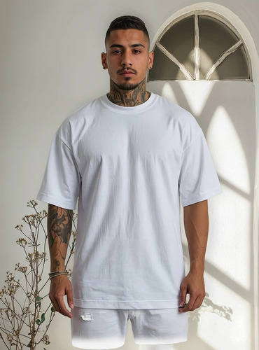Remera Oversize Aesthetic Lisa 100% Algodón Calidad Premium - Image 5