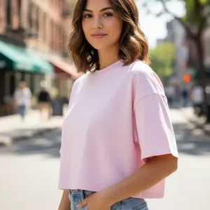 Pack X 3 Overzise Boxy Crop Top Remera Premium Algodón Madu