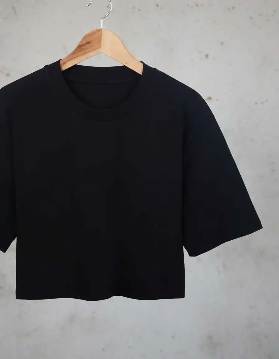 Combo 3 Calzas Biker 3 Boxy Crop Top Mujer Deportivo Negro - Image 6