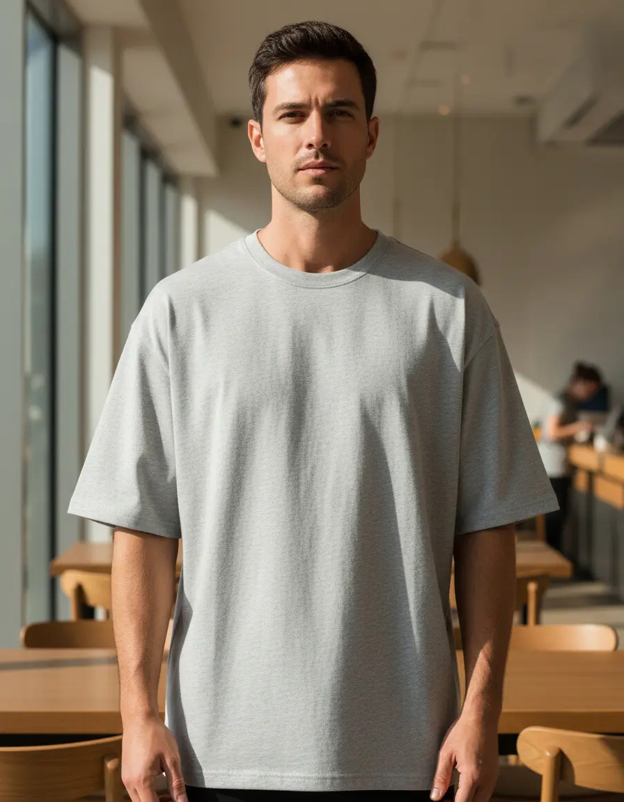 Pack X 3 Remera Lisa Oversize Algodon Jersey Peinado Premium - Image 2