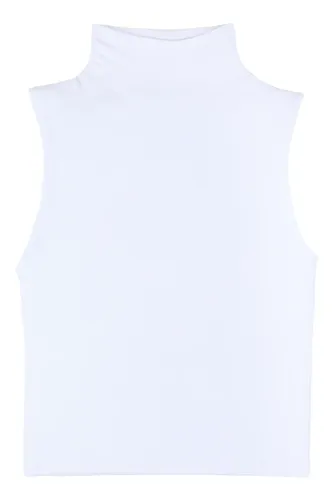 Camiseta Musculosa Polera Lisa Sin Mangas Basic Casual Mujer - Image 2