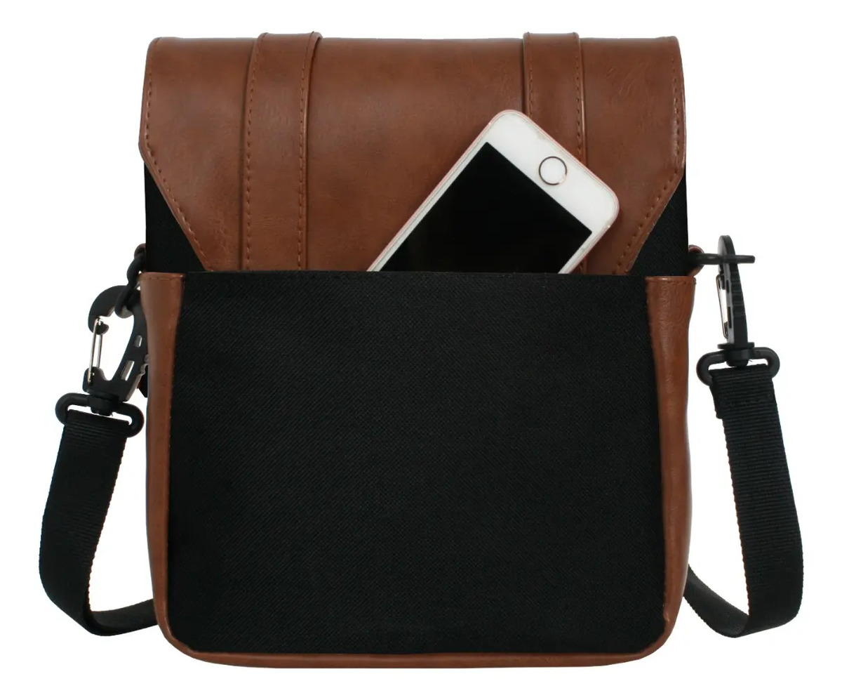 Bandolera Porta Celular Rustica Unisex Adventure Madu - Image 4