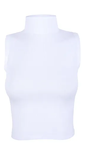 Musculosa Morley Cuello Alto Básica Casual Moda Mujer - Image 6