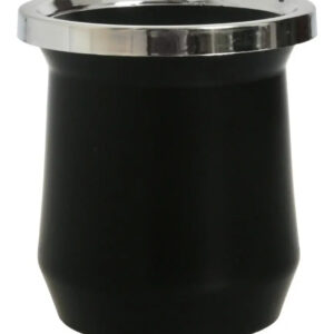 Mate Y Bombilla Polipropileno Resistente Doble Capa Térmico Negro Polipropileno Mola