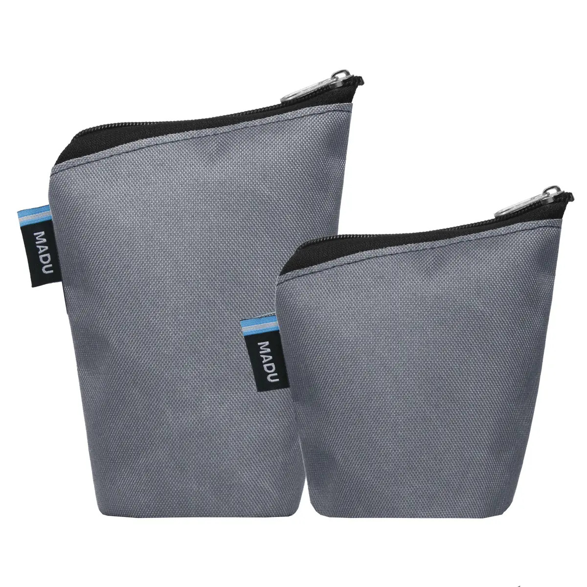 Set Yerbero Y Azucarero Pack Yerbera Yerba Bag Para Mate Madu Gris
