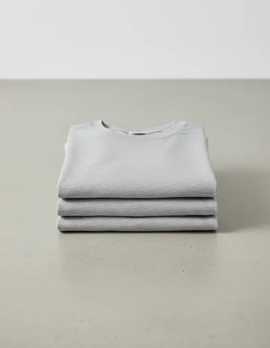 Pack X 3 Remera Lisa Oversize Algodon Jersey Peinado Premium - Image 7