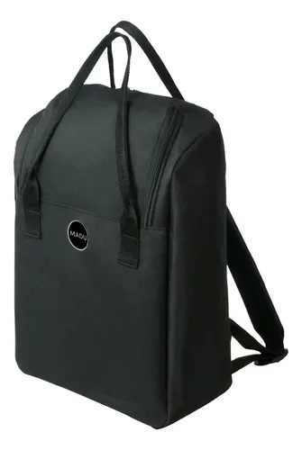 Set Matero Mochila Austral Neceser Ecocuero Impermeable Madu Negro - Image 4