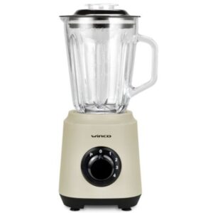Licuadora Vaso Vidrio Crema W1803c