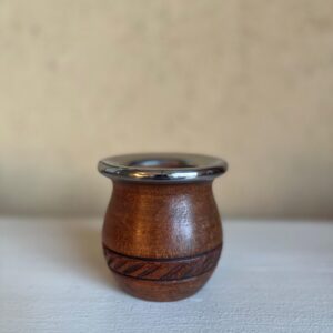 Mate Perita de Algarrobo con Guarda y Virola de Acero