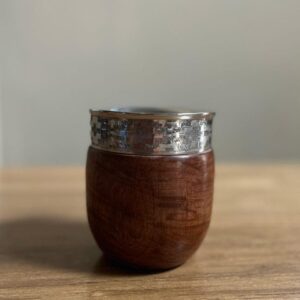 Mate Camionero de Algarrobo con Virola de Acero