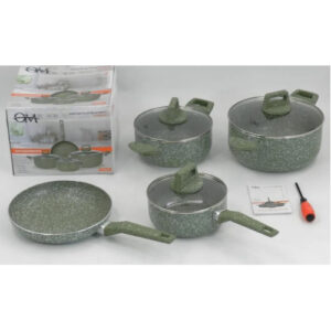 OLLAS DE ALUMINIO 7 PCS