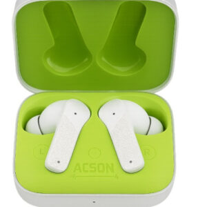 Auric Acson Tws Earbuds AC22 Blanco-negro