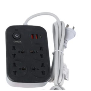 Alargue 2M 4 Entr 2USB 1 Tipo c S-202