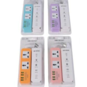 Alargue 4 Usb + 2 Triangular S-204
