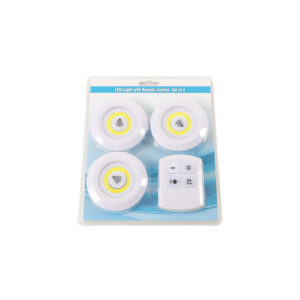 SET 3 LUCES C/INTERRUPTOR BLISTER 264