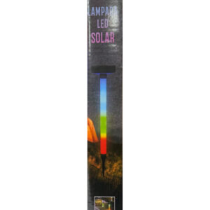 LAMP. JARDIN SOLAR ESTACA RGB 590