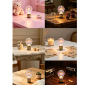 LAMP MESA FOCO RECARG 667 ARCO IRIS