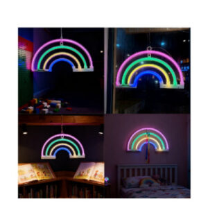 Cartel Neon Led 673 Arco Iris 40X20