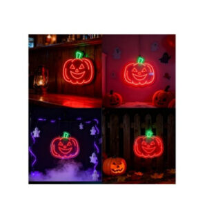 Cartel Neon Led 683 Hallowen 40X40