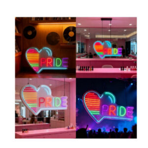 CARTEL NEON LED 702 PRIDE 60X54