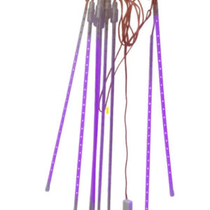TIRA LED LLUVIA 8PCS 50CM VIOLETA 546V