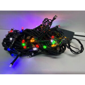 LUZ 100 LED CABLE VERDE 8M RGB 488