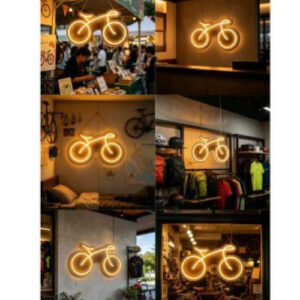 CARTEL NEON LED BICICLETA