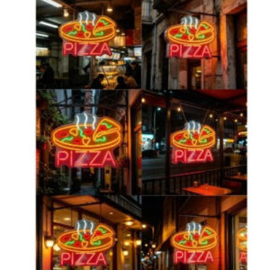 CARTEL NEON LED PIZZA