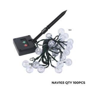 LUZ SOLAR 5M 20L BLANCO NAV 103